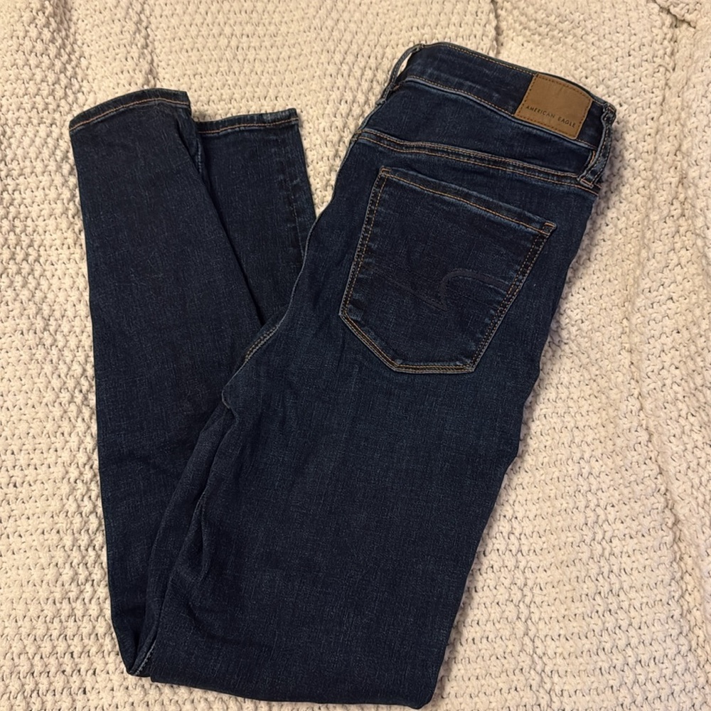 American Eagle Outfitters Blue Skinny Jeans